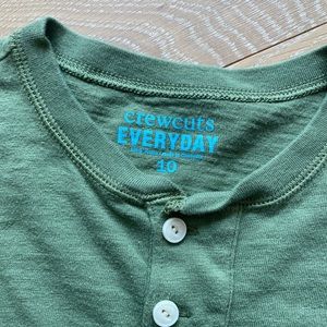 Crewcuts size 10 green shirt. New condition!